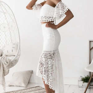 Twosister's The Label Celine Set - WHITE-size 4